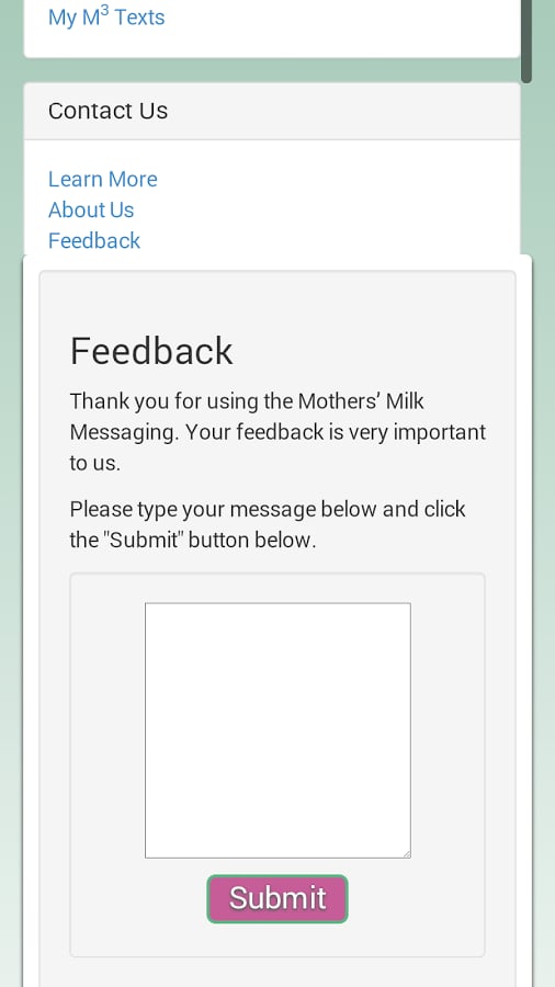 Mothers' Milk Messaging截图3