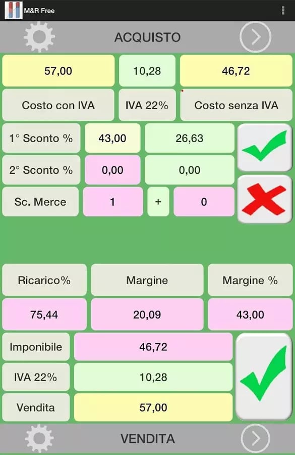 M&amp;R Free Margine e Ricar...截图8