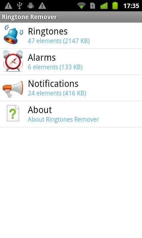 Ringtone Remover截图1