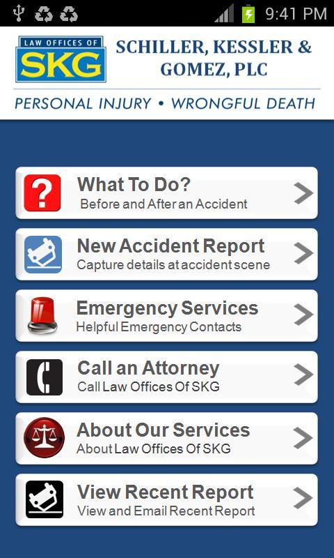 Accident App by SKG Law截图2