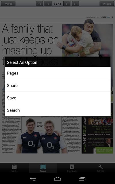 The Rugby Paper, Irish Edition截图7