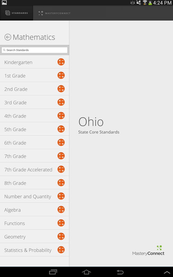 Ohio State Core Standard...截图5