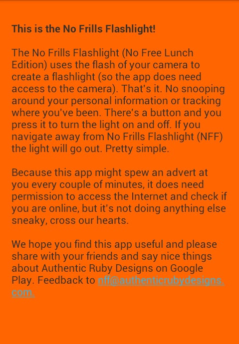 No Frills Flashlight N.F...截图2