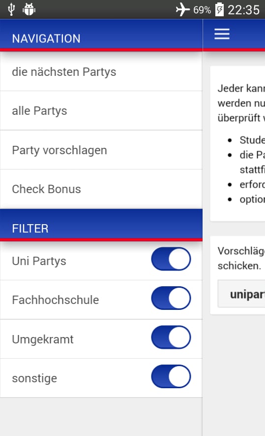 Uni Partys Kaiserslauter...截图1