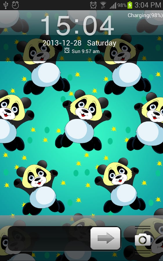 Blue Baby Panda HD Go Lo...截图1