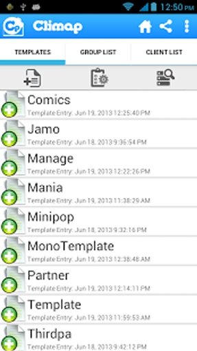 Climap - Client Manager截图2