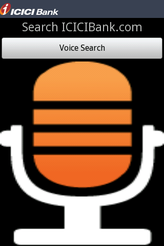 ICICI Voice Search截图1