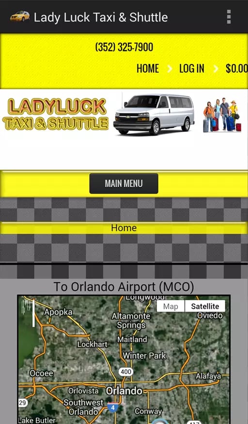 Lady Luck Taxi &amp; Shuttle截图1