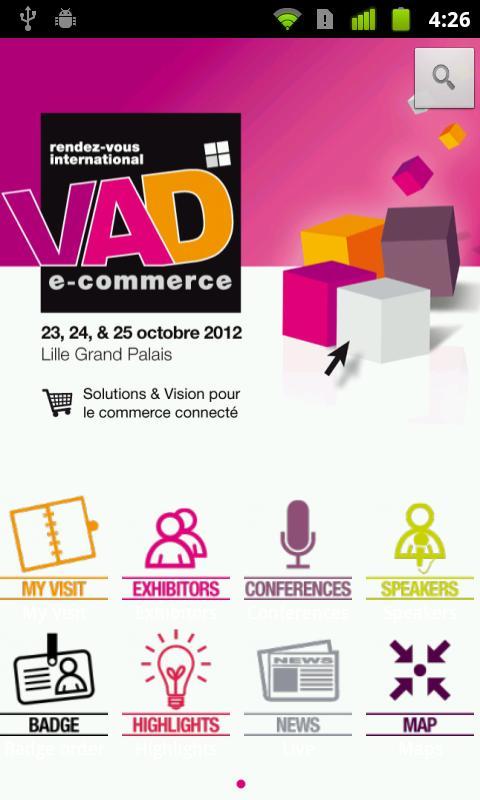 VAD e-commerce截图2