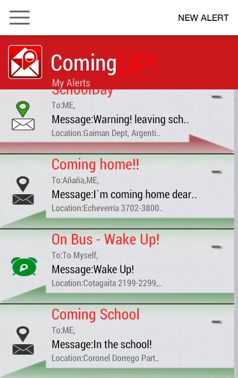 Coming Up! Alerts and Pa...截图2