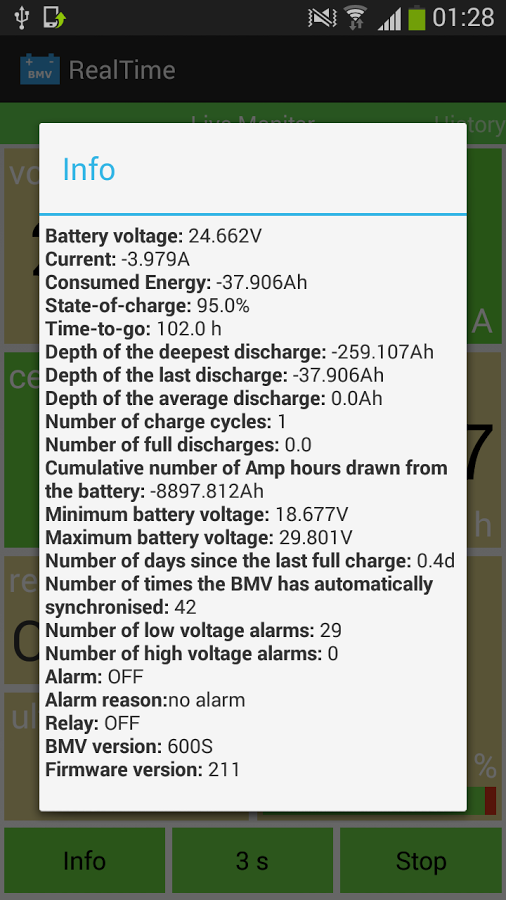 Victron BMV Monitor截图5