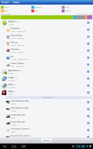 Droid Backup & Share截图3