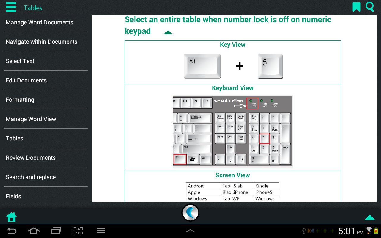 Shortcuts for MS Office ...截图2