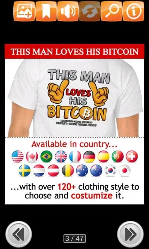 Bitcoin Shirt Design截图1