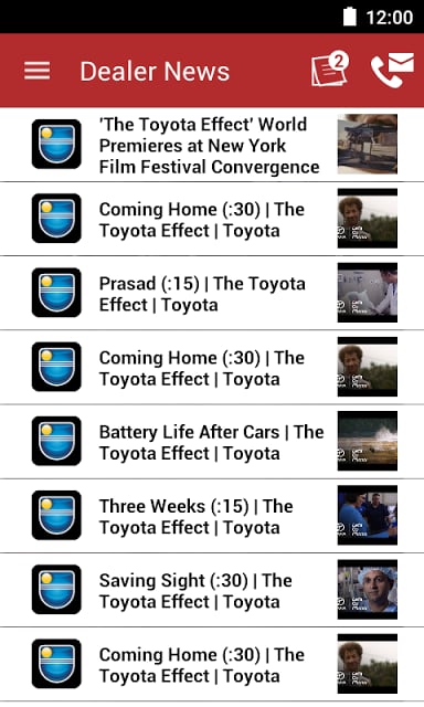 University Toyota DealerApp截图4