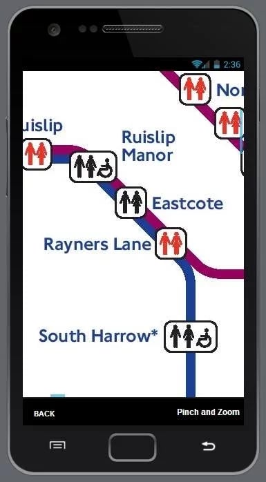 London Tube Rail Bus Map...截图1