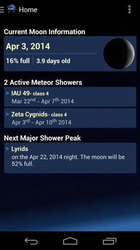 AMS Meteors截图5