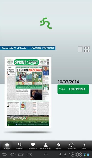 Sprint e Sport Edicola截图6