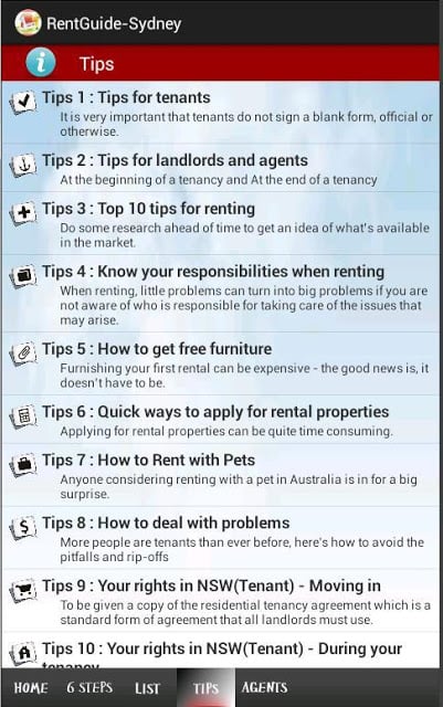 Rent Guide - Sydney截图4