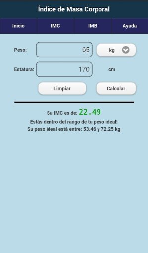 Calculadora de IMC Completa截图1