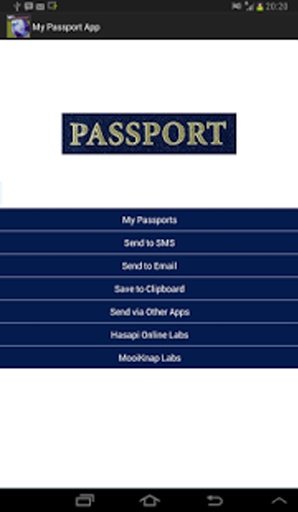 My Passport App截图6