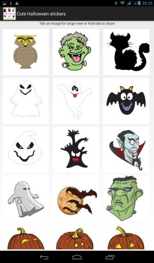 Cute Halloween Stickers截图5