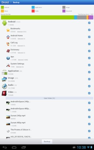 Droid Backup & Share截图7