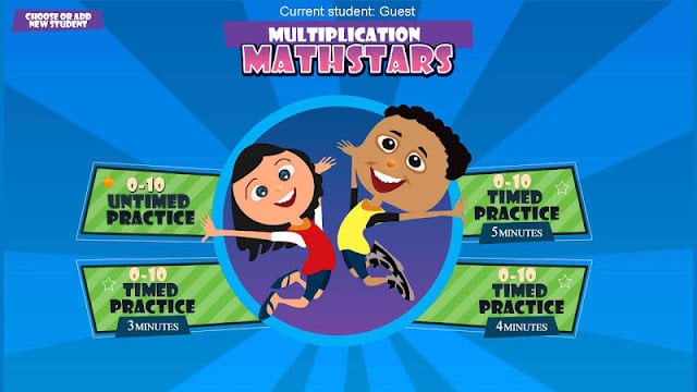 Multiplication Math Stars截图1