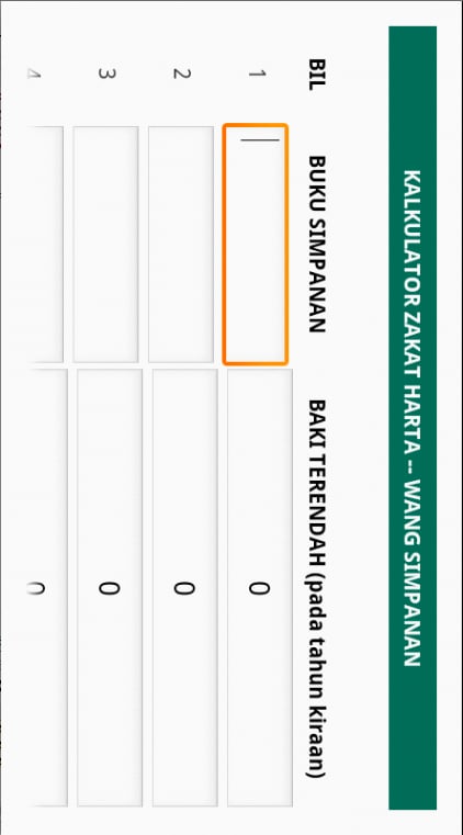 Kalkulator Zakat Wang Si...截图4