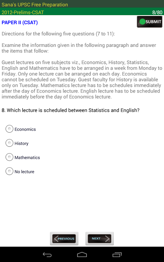 UPSC Quiz截图7