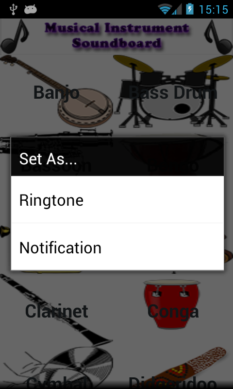 Musical Instrument Ringtones截图2