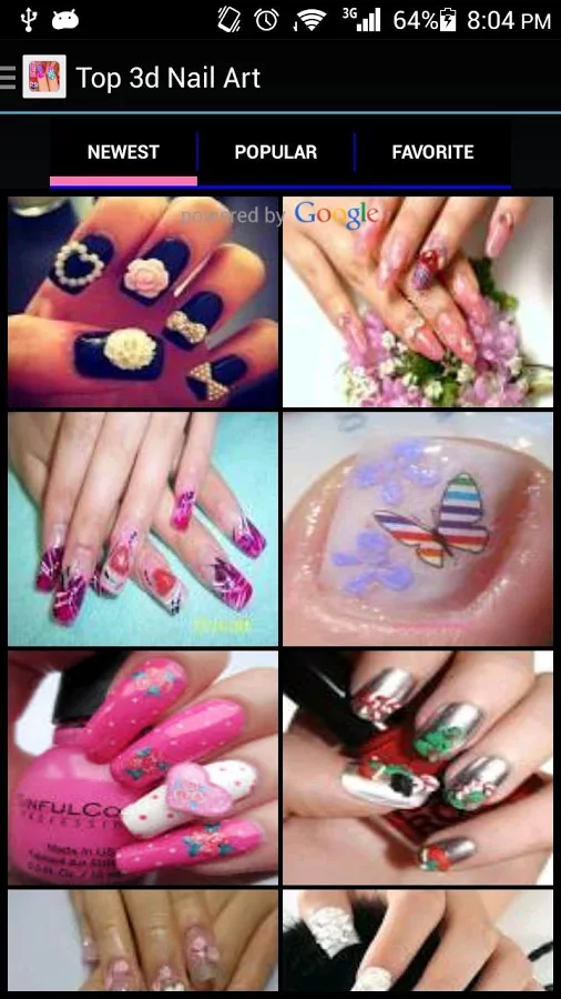 3D Nail Art Designs Free截图7