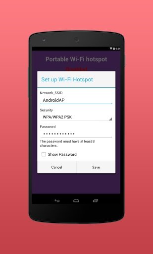 Portable Wi-Fi hotspot截图1