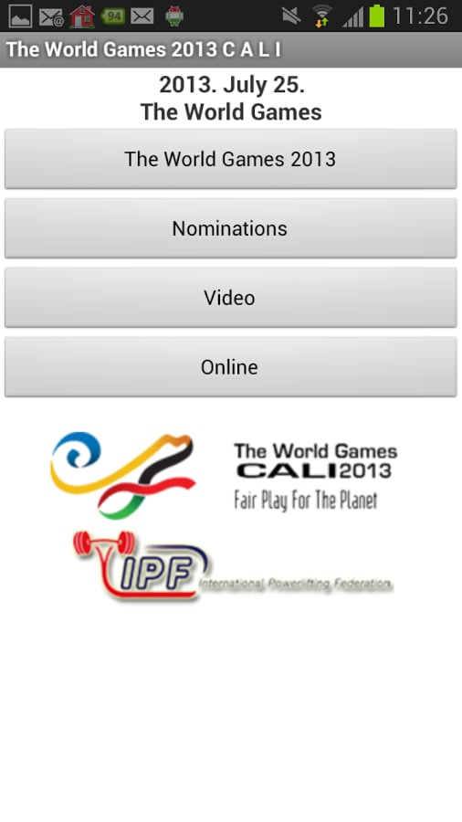 World Games 2013 IPF截图3