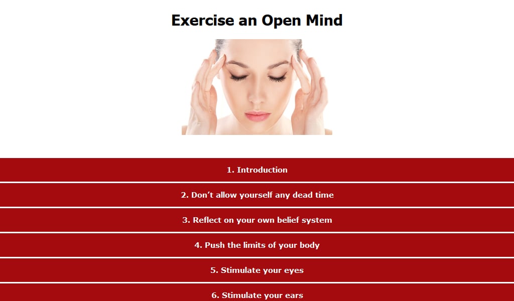 Exercise an Open Mind截图1