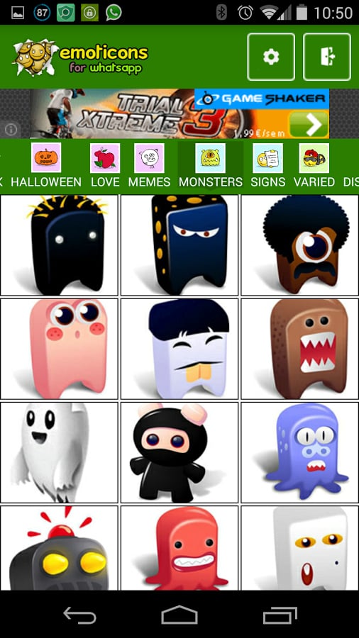 Emoticons Sharing截图1