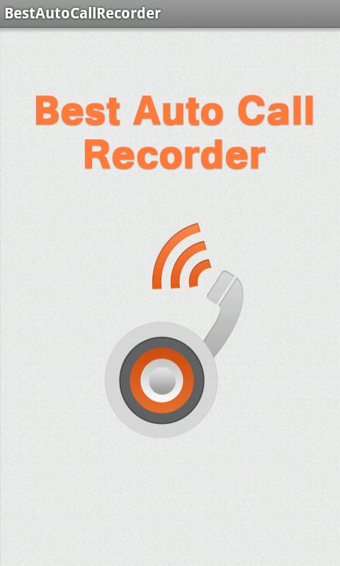 BEST AUTO CALL RECORDER截图8