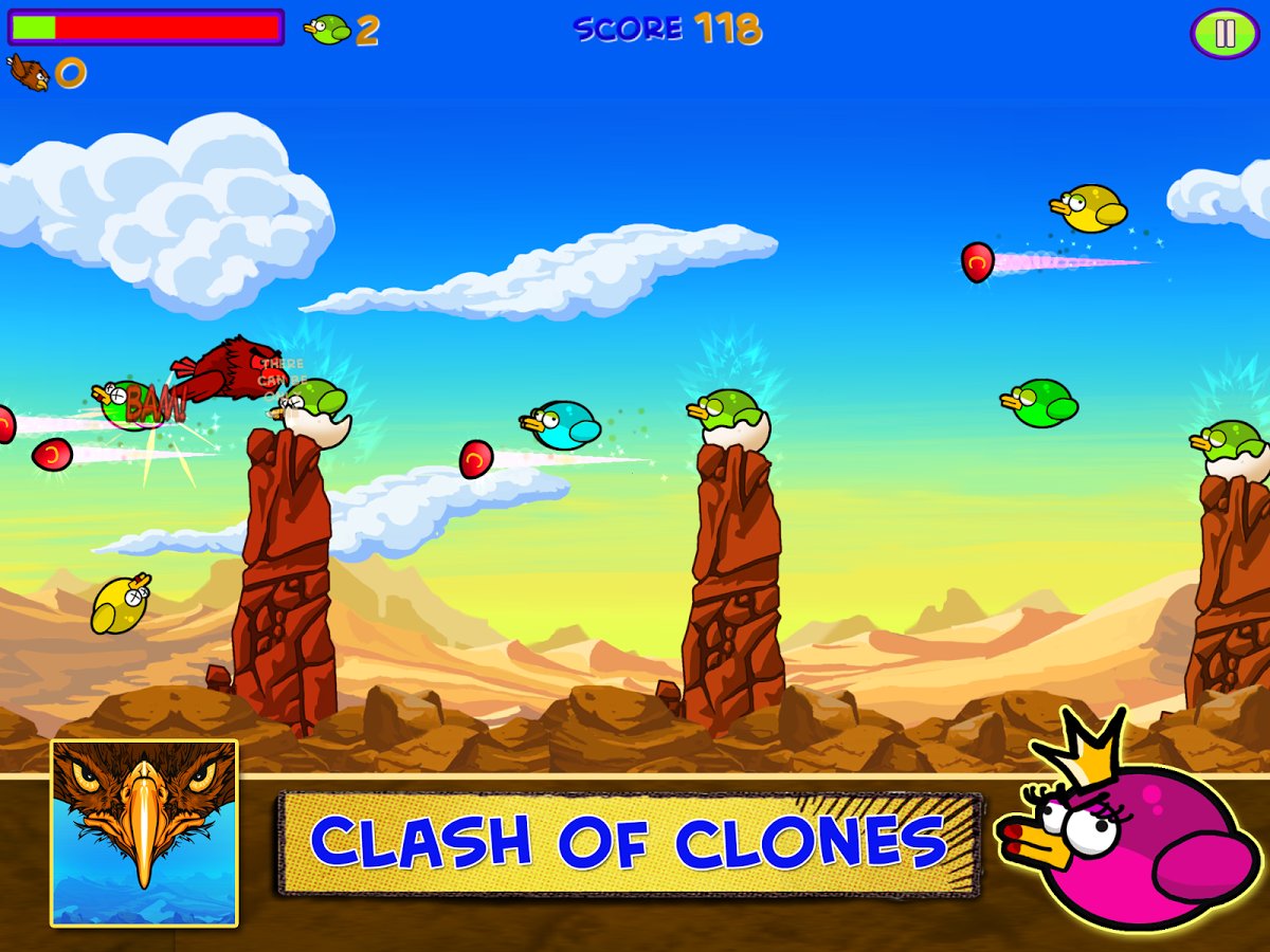 Eagle vs Clones - Fight or Die截图1