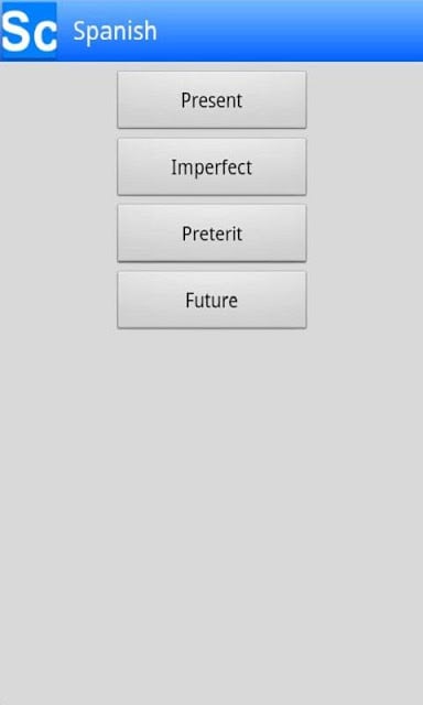 Spanish Verb Conjugator FREE截图5