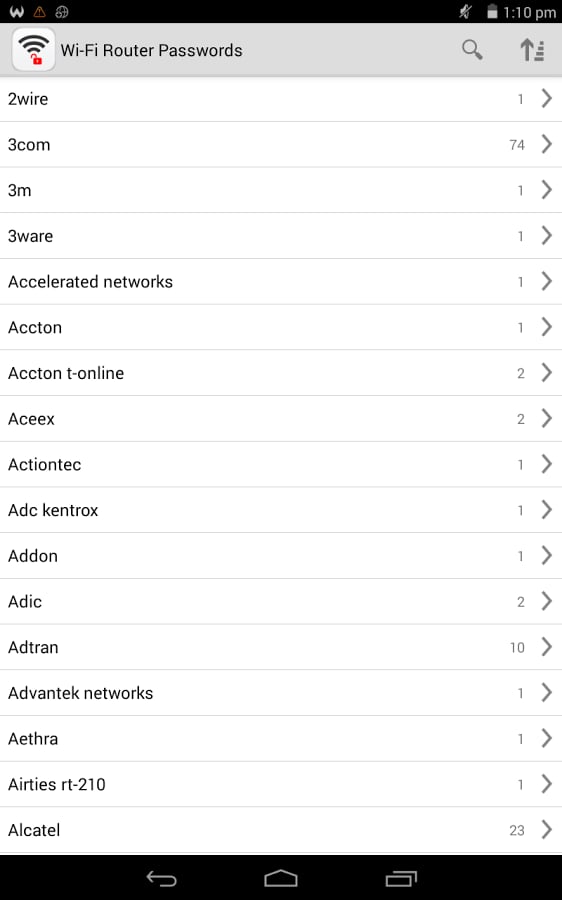 Offline Wi-Fi Router Pas...截图2