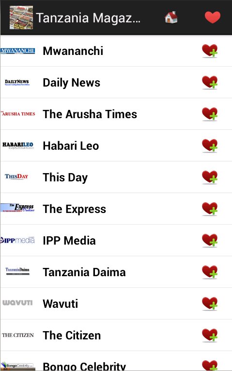 Tanzania Magazeti na Hab...截图8