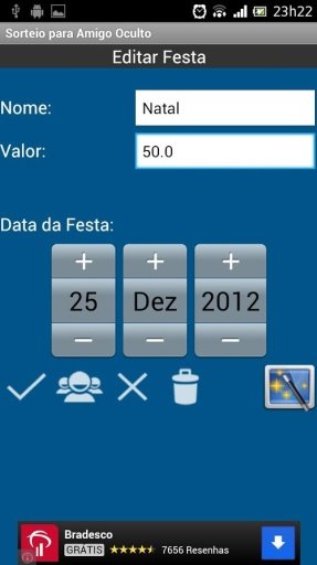 Sorteio Amigo Oculto Lite截图4