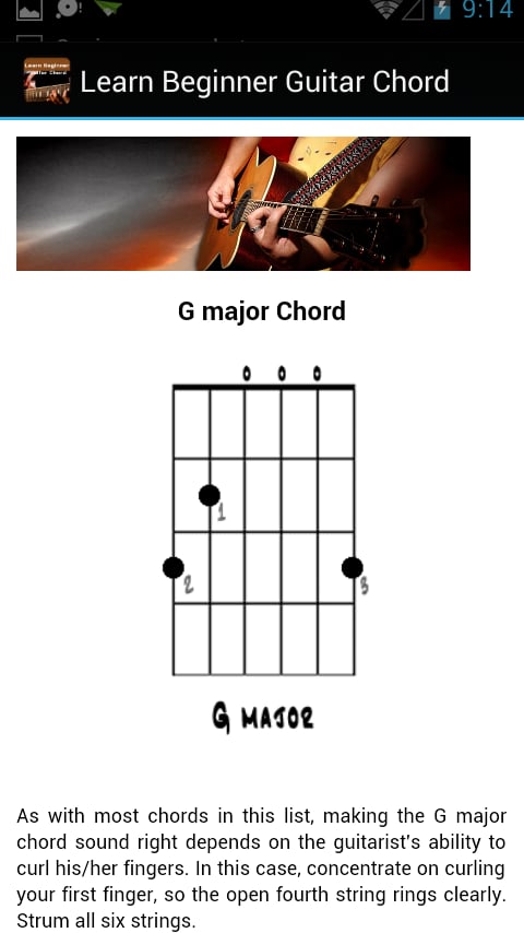 Beginner Guitar Chords截图1