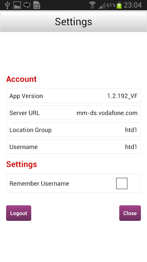 Vodafone Managed Browser截图3