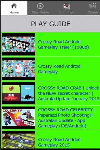 Crossy RD for Guide截图3