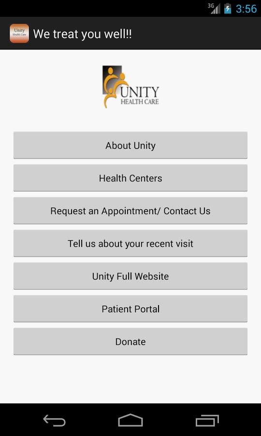 Unity Health Care截图2