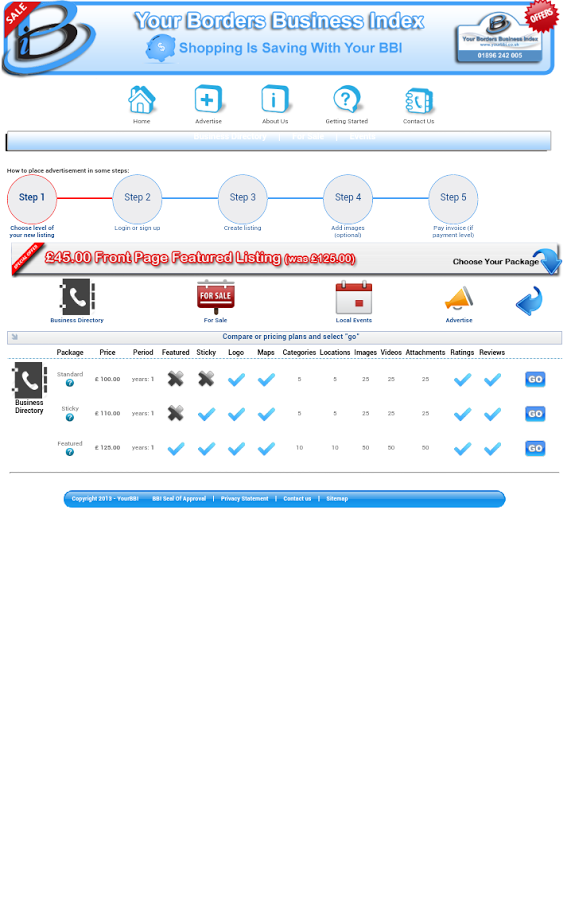 Your Borders Business Index截图3