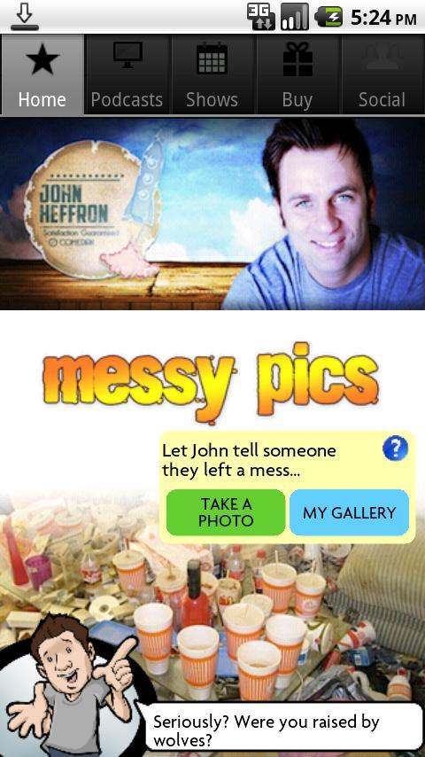 John Heffron Comedian App截图1