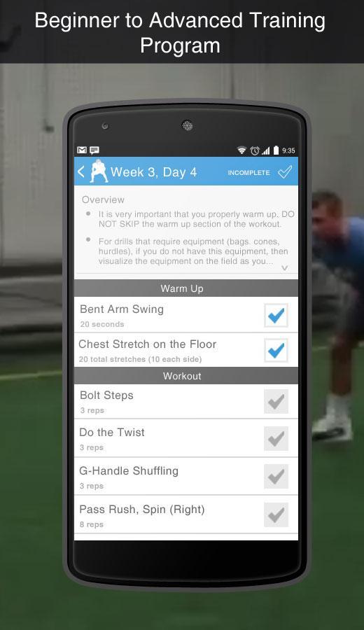 Football Linebacker Training截图1