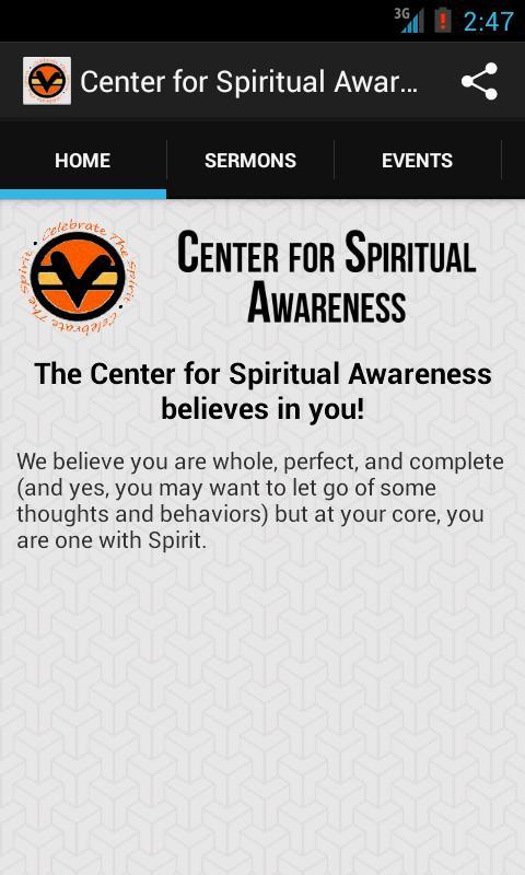 Center for Spiritual Awareness截图2